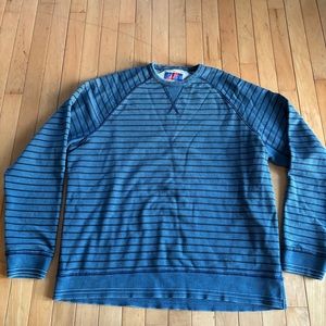 Best Made Co Blue Striped Crewneck Pullover size XL